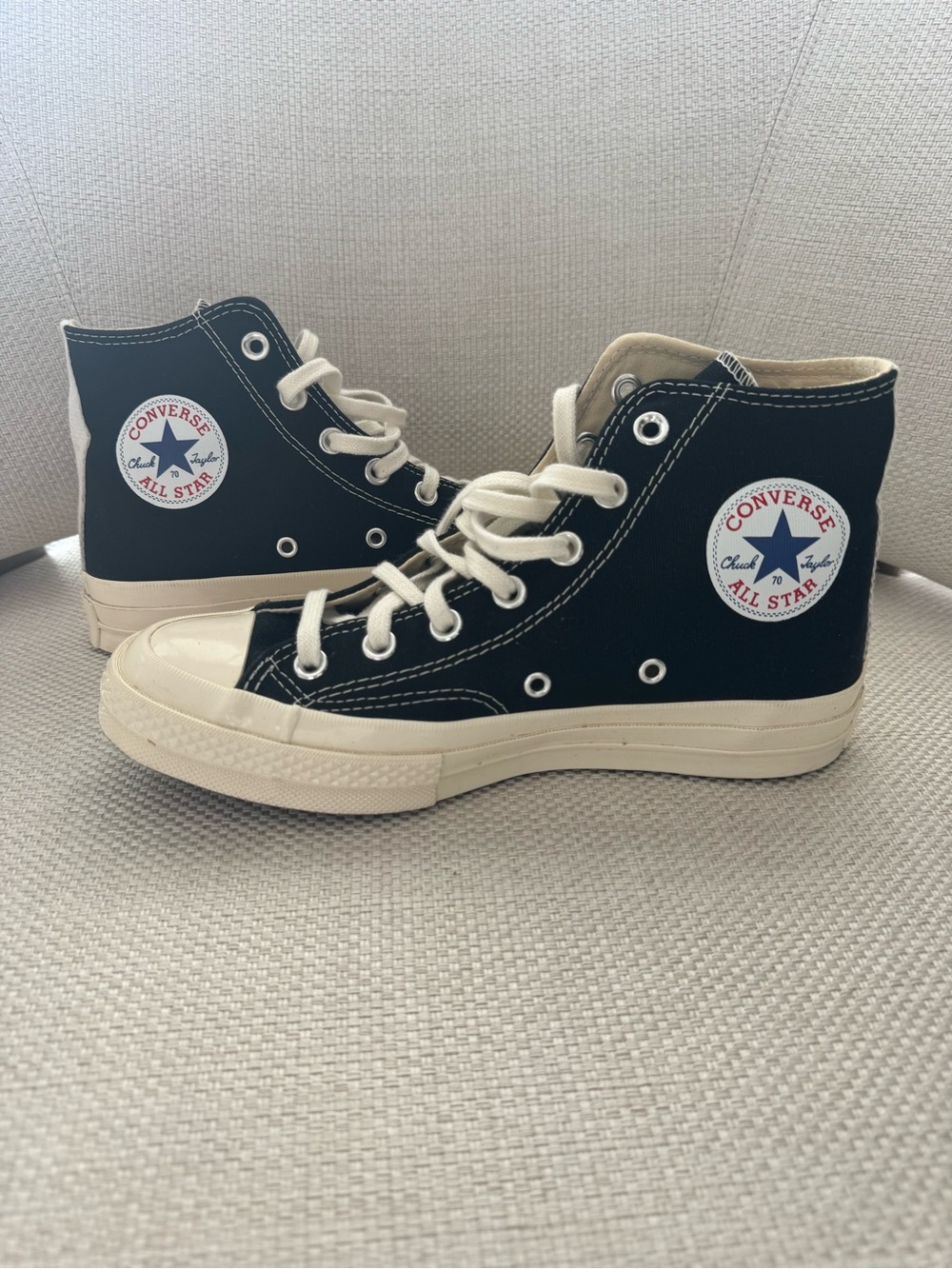 Converse PLAY Comme Des Garcons Chuck Taylor All  Start with hart - Picture 2 of 6